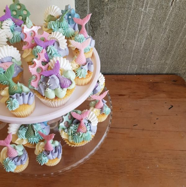 mermaid cupcakes