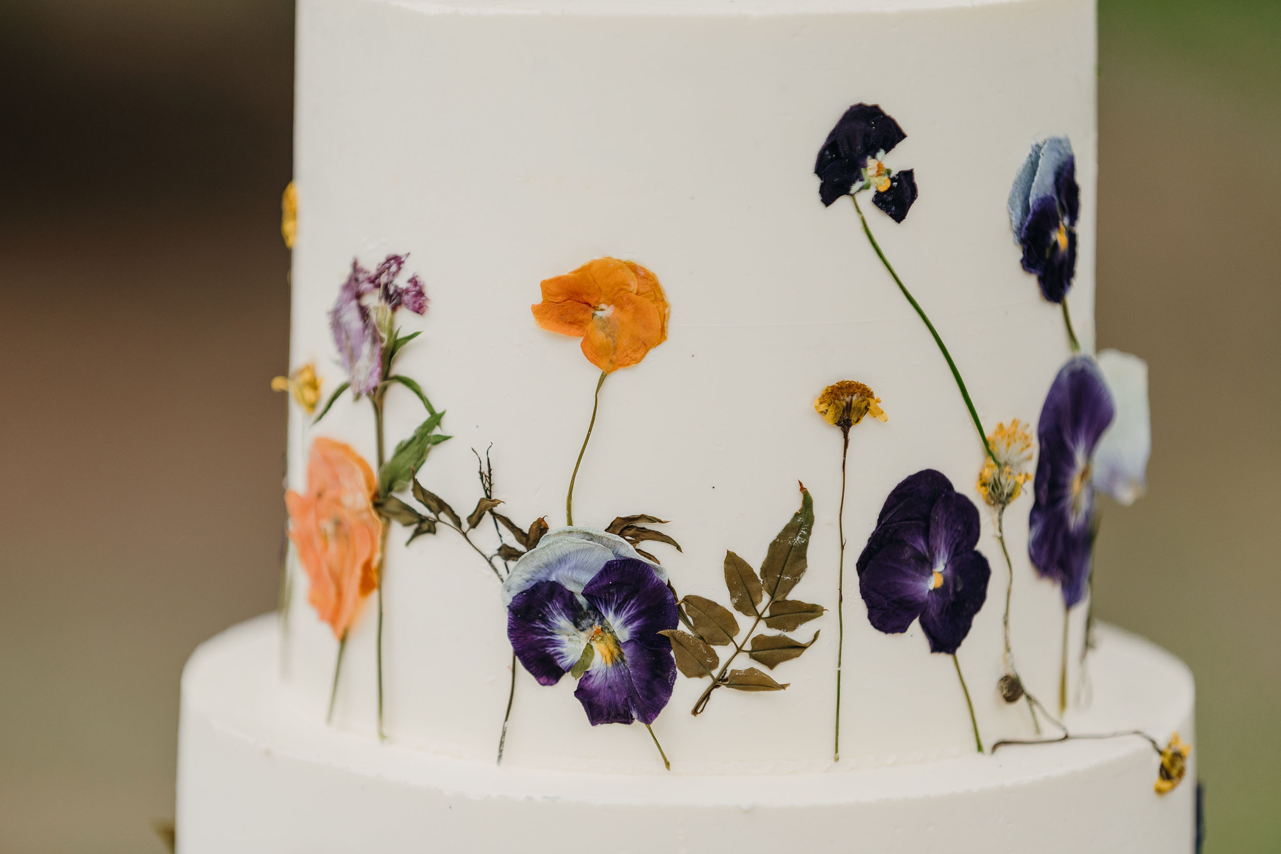 Dried Edible Flowers for Cakes