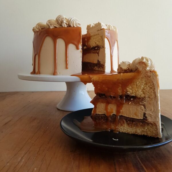 Vanilla Cake, Espresso Marshmallow, The Cake Eating Co, Christchurch