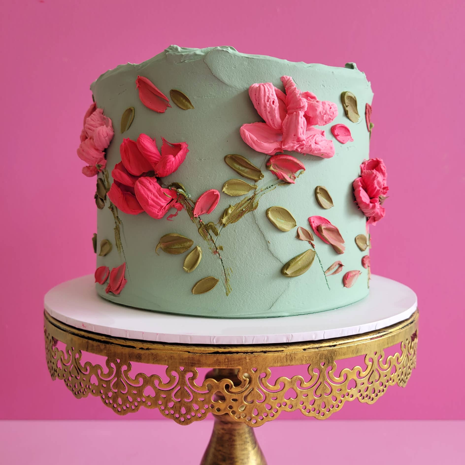 Sage-green-and-pink-palette-knife-cake-The-Cake-Eating-Co-Christchurch-1