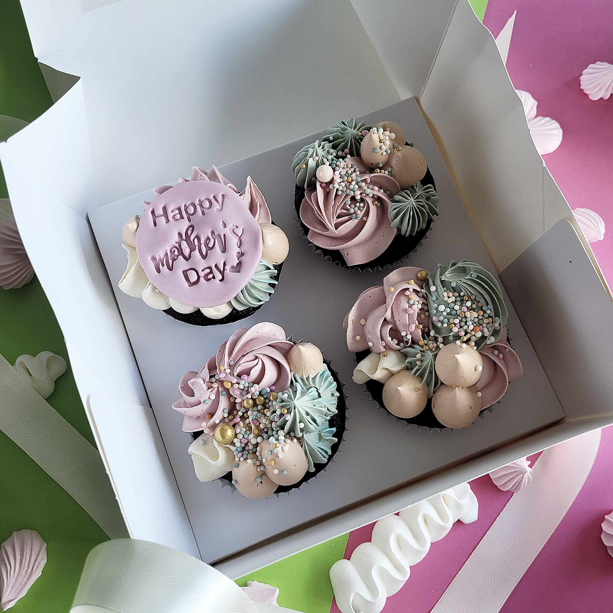 Mother’s Day Cupcakes – Box Of 4
